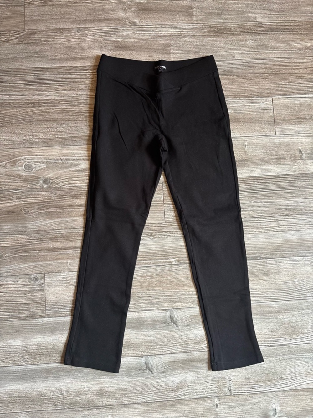 Fashion Nova Black V-Waist Stretch Pants